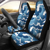 Wave Themed Pattern Print Universal Fit Car Seat Covers