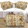 Western Cowboy Design Pattern Loveseat Slipcover-JTAMIGO.COM