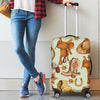 Western Cowboy Design Pattern Luggage Cover Protector