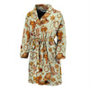 Western Cowboy Design Pattern Men Bath Robe-JTAMIGO.COM