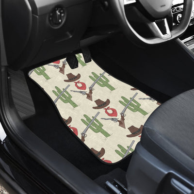 Western Cowboy Print Car Floor Mats