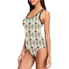 Western Cowboy Print One Piece Swimsuit-JTAMIGO.COM