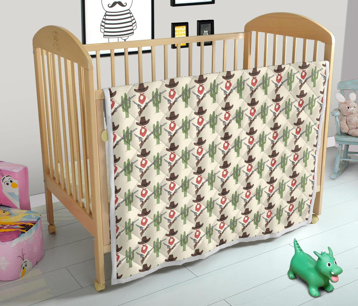 Western Cowboy Print Premium Quilt-JTAMIGO.COM