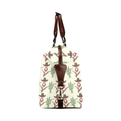 Western Cowboy Print Travel Bag