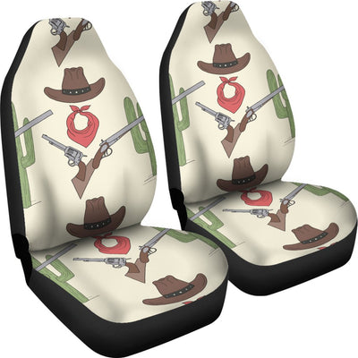 Western Cowboy Print Universal Fit Car Seat Covers