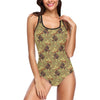 Western Cowboy Themed One Piece Swimsuit-JTAMIGO.COM