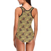 Western Cowboy Themed One Piece Swimsuit-JTAMIGO.COM