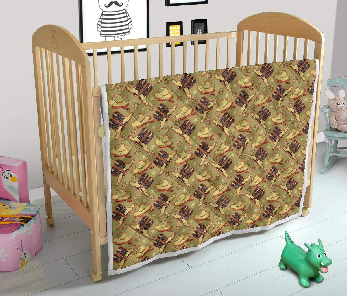 Western Cowboy Themed Premium Quilt-JTAMIGO.COM