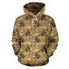 Western Cowboy Themed Pullover Hoodie