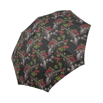 Western Design Automatic Foldable Umbrella