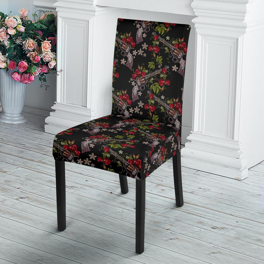 Western Design Dining Chair Slipcover-JTAMIGO.COM