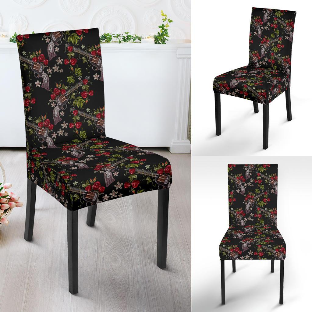 Western Design Dining Chair Slipcover-JTAMIGO.COM