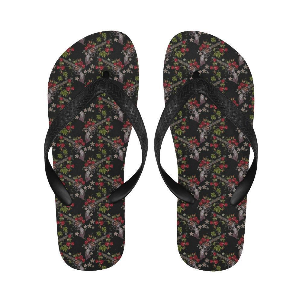 Western Design Flip Flops-JTAMIGO.COM