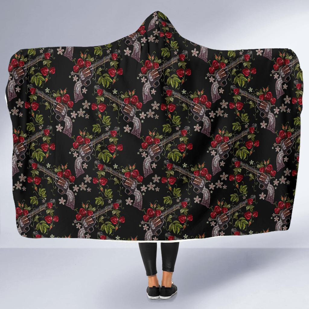 Western Design Hooded Blanket-JTAMIGO.COM