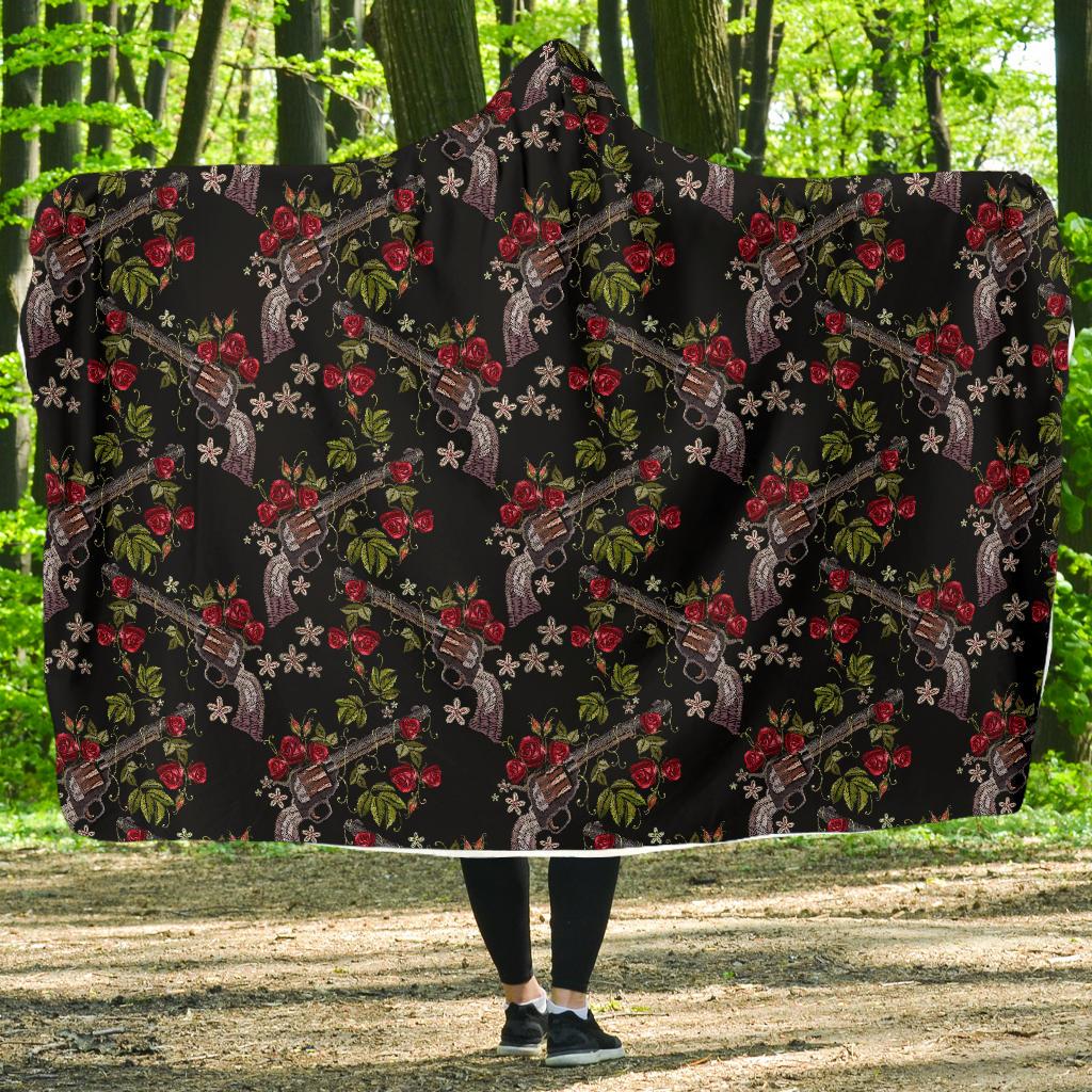 Western Design Hooded Blanket-JTAMIGO.COM