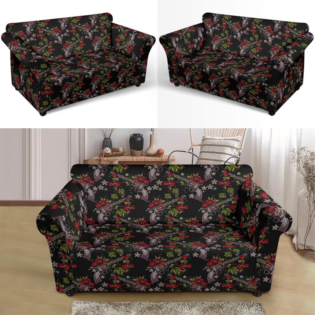 Western Design Loveseat Slipcover-JTAMIGO.COM