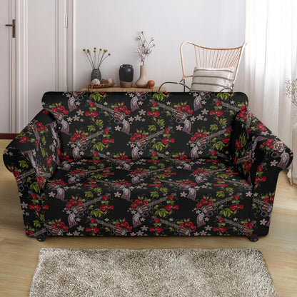 Western Design Loveseat Slipcover-JTAMIGO.COM