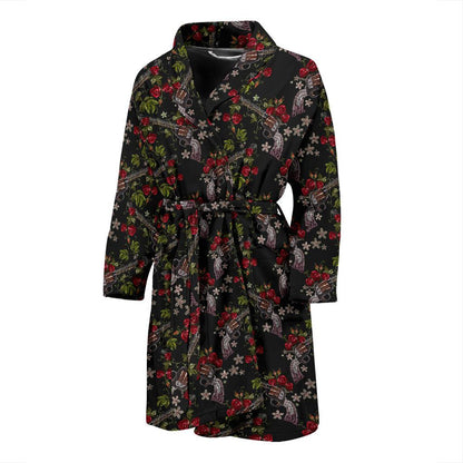 Western Design Men Bath Robe-JTAMIGO.COM