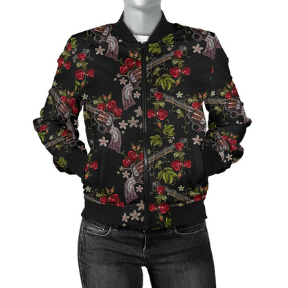 Western Design Women Casual Bomber Jacket