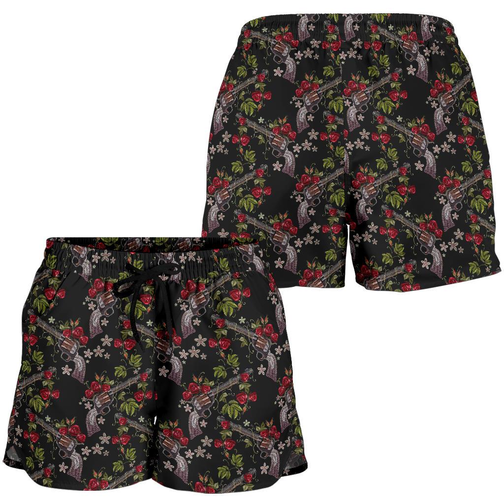 Western Design Women Shorts-JTAMIGO.COM
