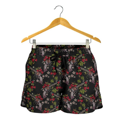 Western Design Women Shorts-JTAMIGO.COM