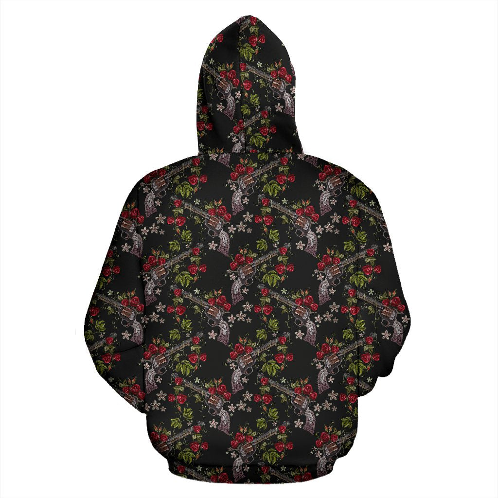 Western Design Zip Up Hoodie
