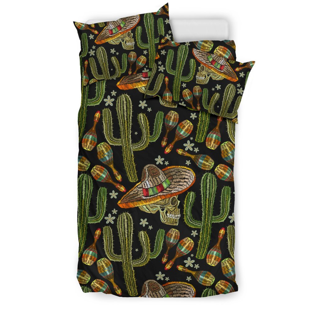 Western Style Print Duvet Cover Bedding Set