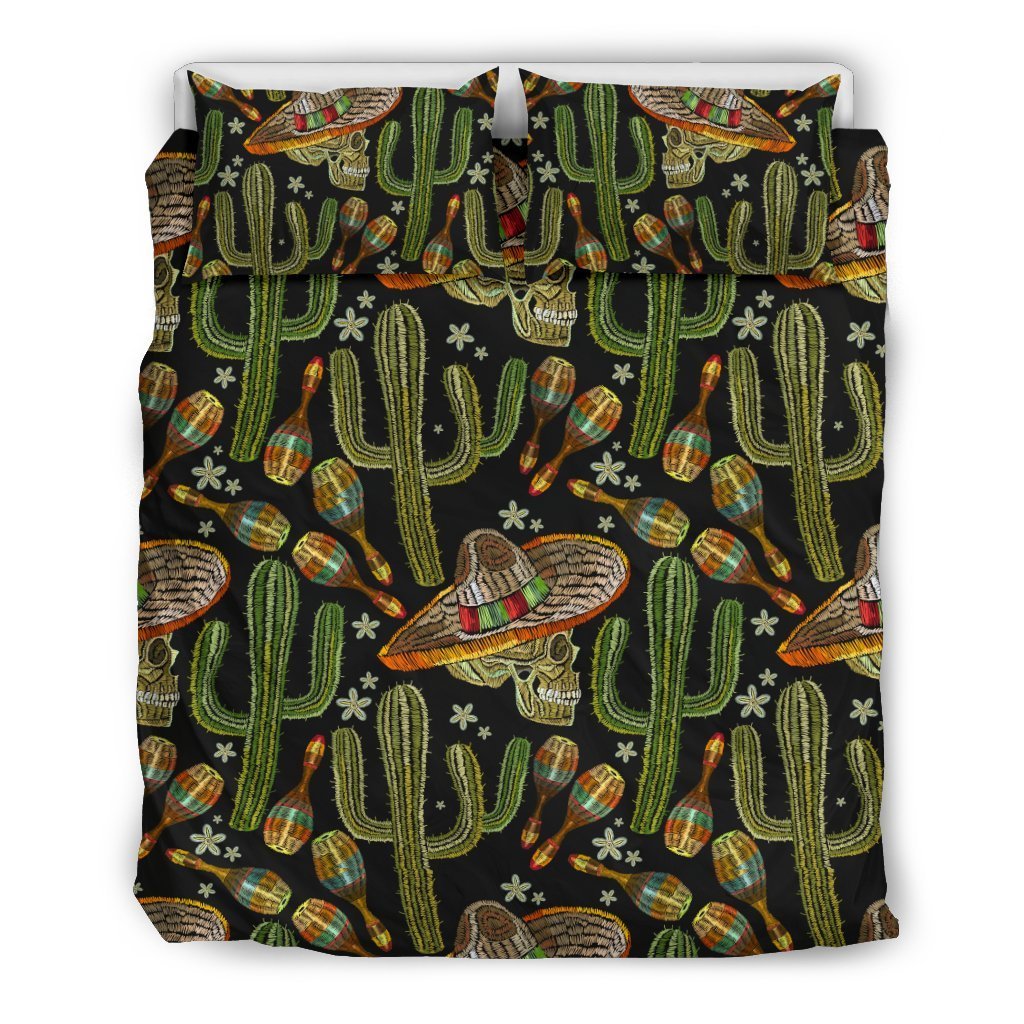 Western Style Print Duvet Cover Bedding Set