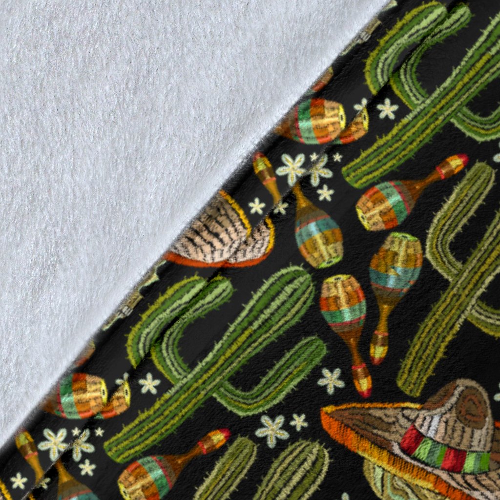 Western Style Print Fleece Blanket