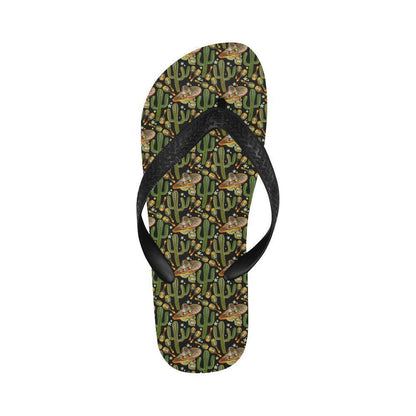 Western Style Print Flip Flops-JTAMIGO.COM
