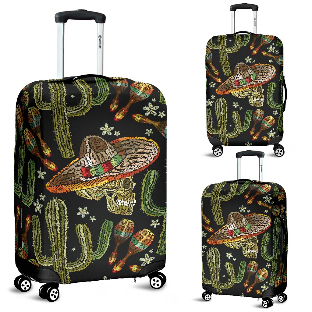 Western Style Print Luggage Cover Protector