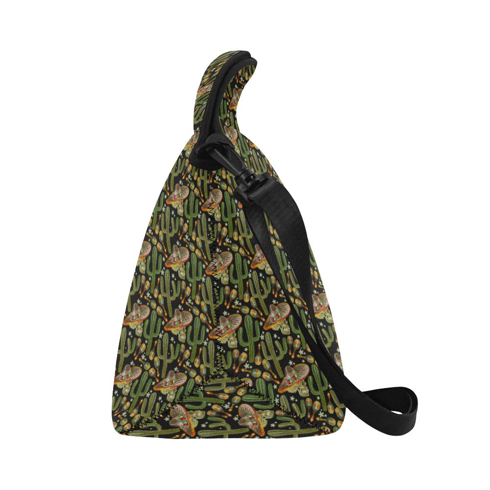 Western Style Print Neoprene Lunch Bag (Model 1669)(Large)-JTAMIGO.COM
