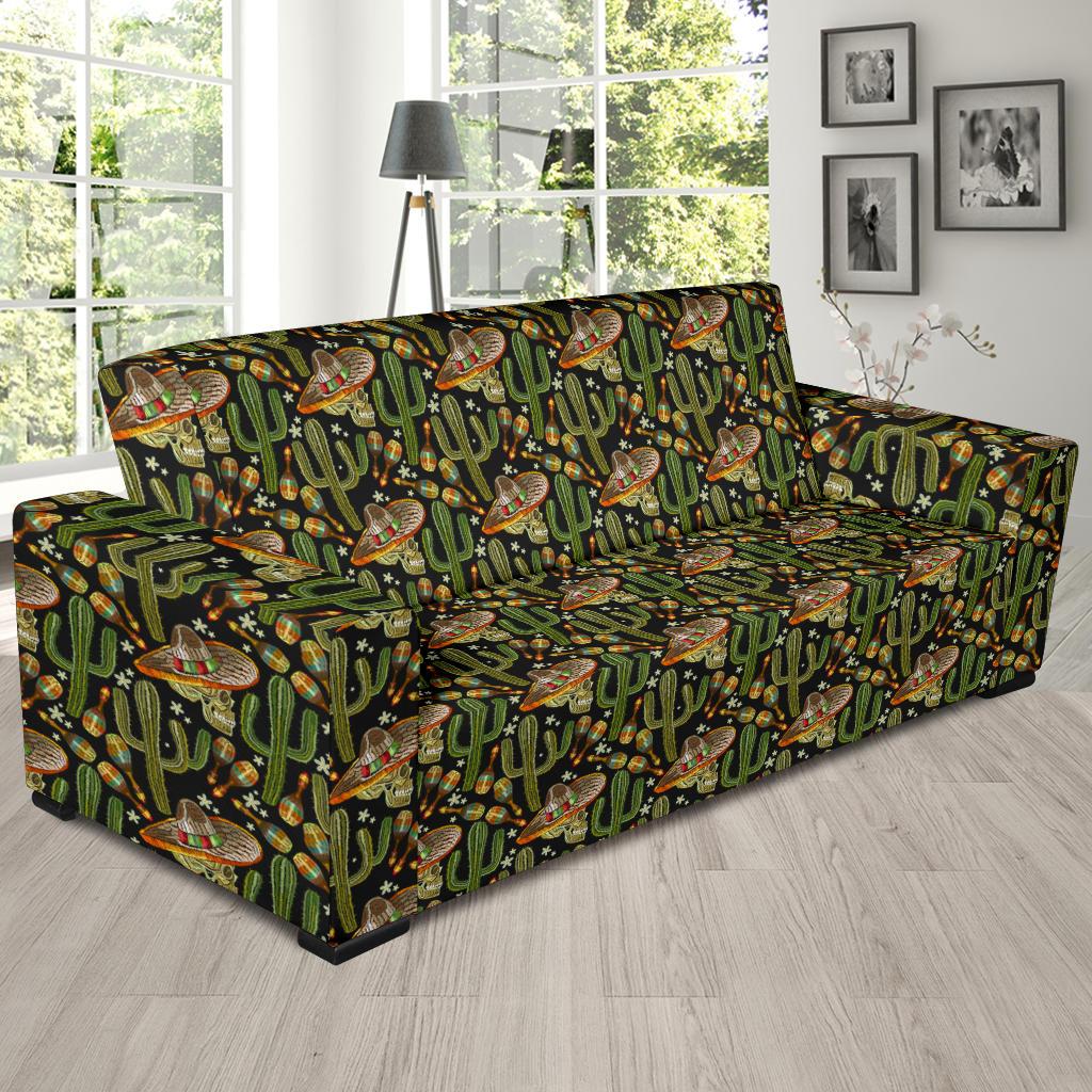 Western Style Print Sofa Slipcover-JTAMIGO.COM