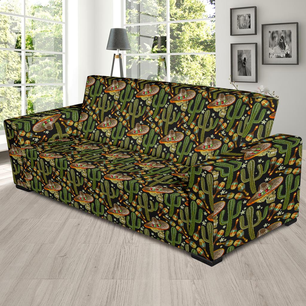 Western Style Print Sofa Slipcover-JTAMIGO.COM
