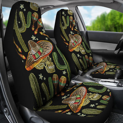 Western Style Print Universal Fit Car Seat Covers