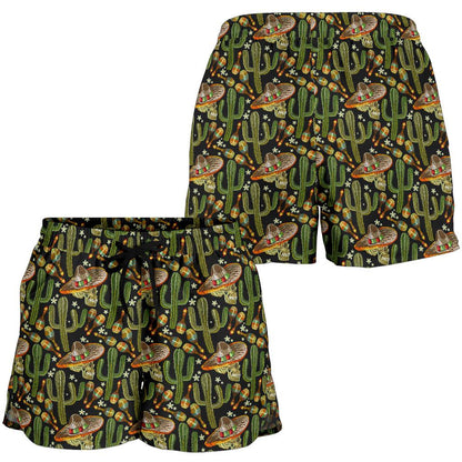 Western Style Print Women Shorts-JTAMIGO.COM