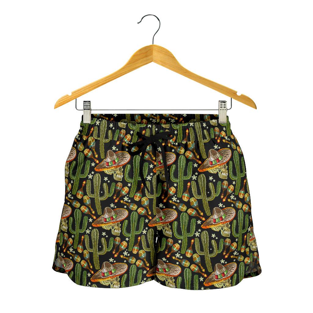 Western Style Print Women Shorts-JTAMIGO.COM