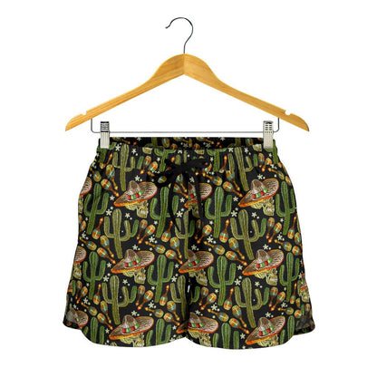 Western Style Print Women Shorts-JTAMIGO.COM