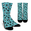 Whale Action Design Themed Print Crew Socks