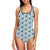 Whale Cute Design Themed Print One Piece Swimsuit-JTAMIGO.COM