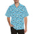 Whale Pattern Design Themed Print Men Aloha Hawaiian Shirt