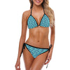 Whale Polka Dot Design Themed Print Bikini Swimsuit-JTAMIGO.COM