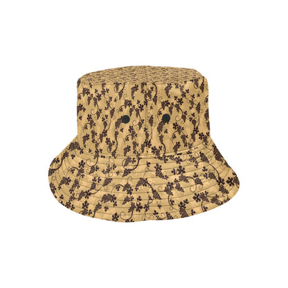 Wine Grape Design Print Unisex Bucket Hat