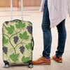 Wine Grape Thmed Print Luggage Cover Protector