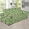 Wine Grape Thmed Print Sofa Slipcover-JTAMIGO.COM