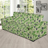 Wine Grape Thmed Print Sofa Slipcover-JTAMIGO.COM