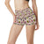 Wine Style Design Print High Waisted Spandex Shorts-JTAMIGO.COM