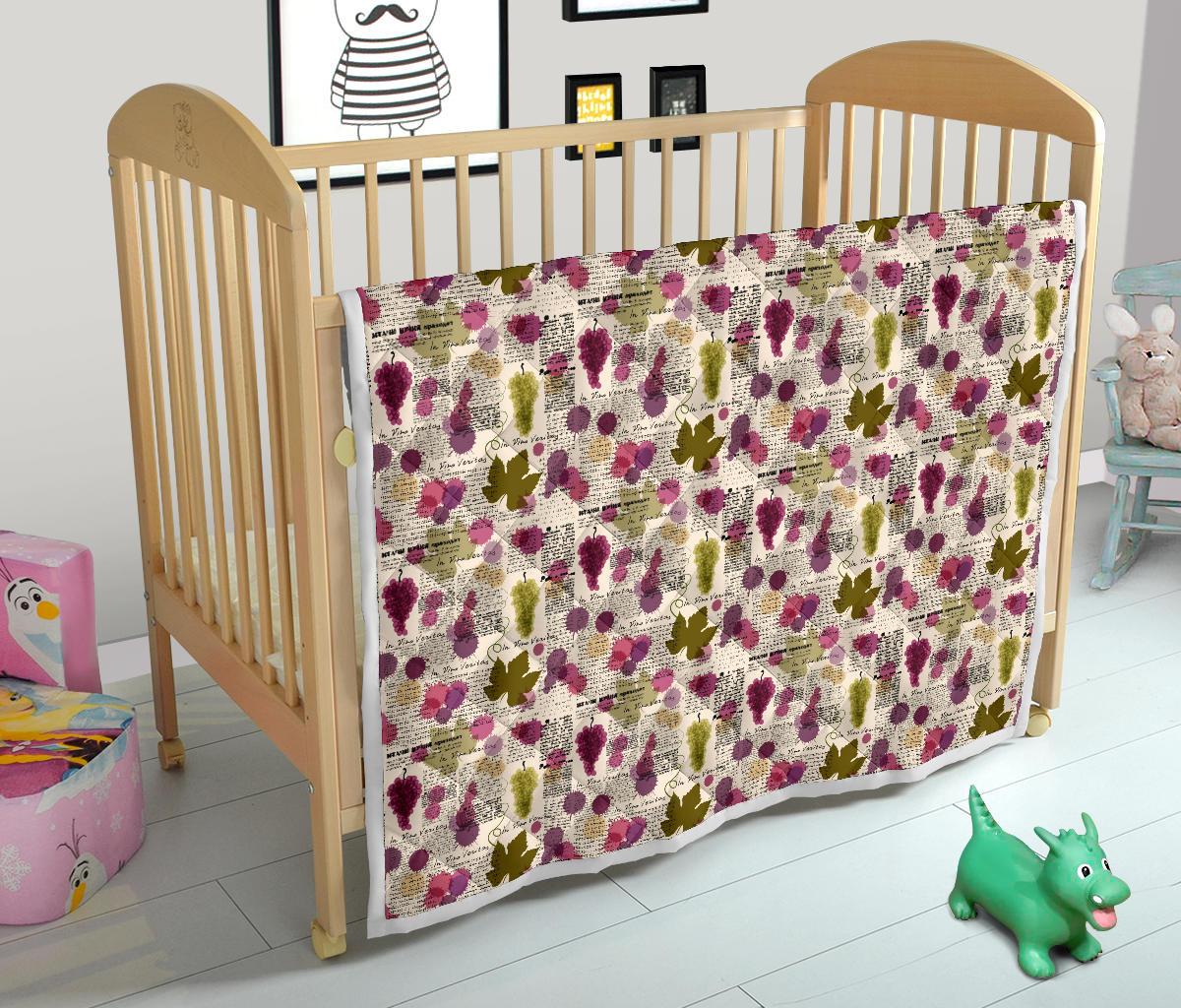 Wine Style Design Print Premium Quilt-JTAMIGO.COM