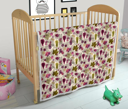 Wine Style Design Print Premium Quilt-JTAMIGO.COM