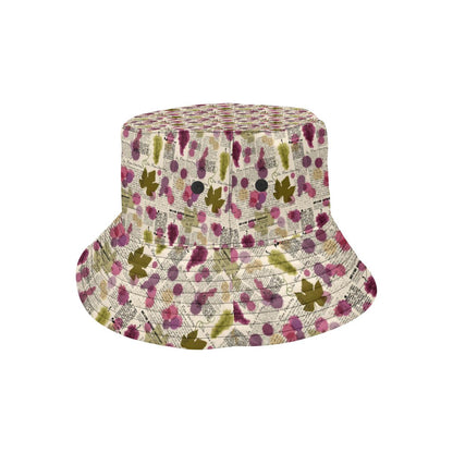 Wine Style Design Print Unisex Bucket Hat
